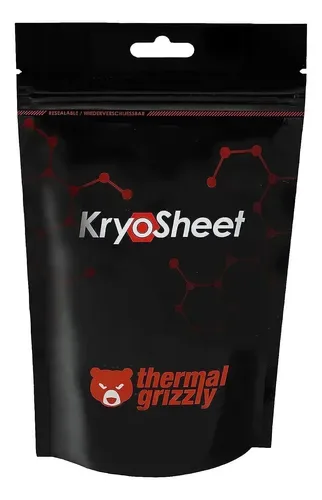 Almohadilla Pasta Termica Grizzly Kryosheet 33x33x0,2mm - foto 4