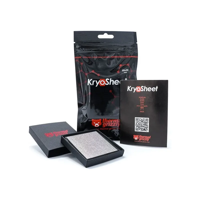 Almohadilla Pasta Termica Grizzly Kryosheet 50x50x0,2mm - foto 4