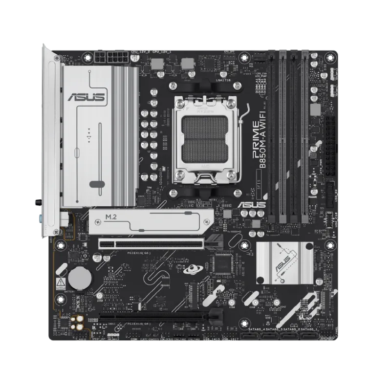 Placa Asus B850-plus-csm AMD AM5 4ddr5 Hdmi/displayport Pcie5.0 SATA3 Usb3.1 ATX