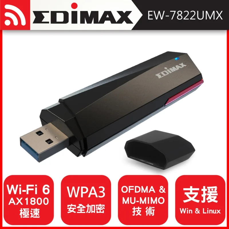 Adaptador RED Edimax Ew-7822umx Usb3.0 Wifi-ac/1201mbps 2ANTENAS Dualband - foto 3