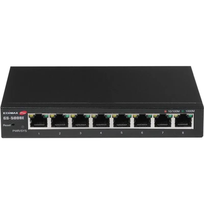 SWITCH EDIMAX GS-5008E 8 Puertos 10/100/1000 - foto 3