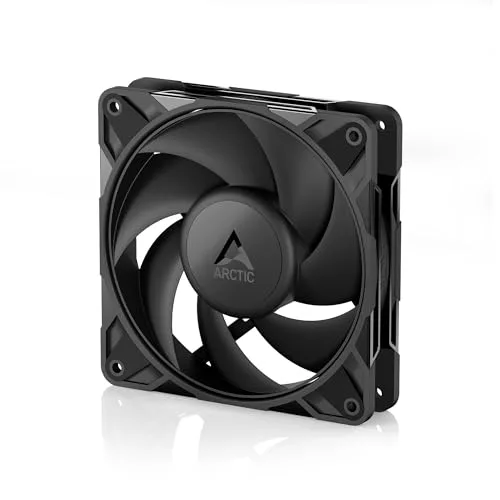 VENTILADOR 12CM ARCTIC P12 PWM PST NEGRO SLIM - foto 2