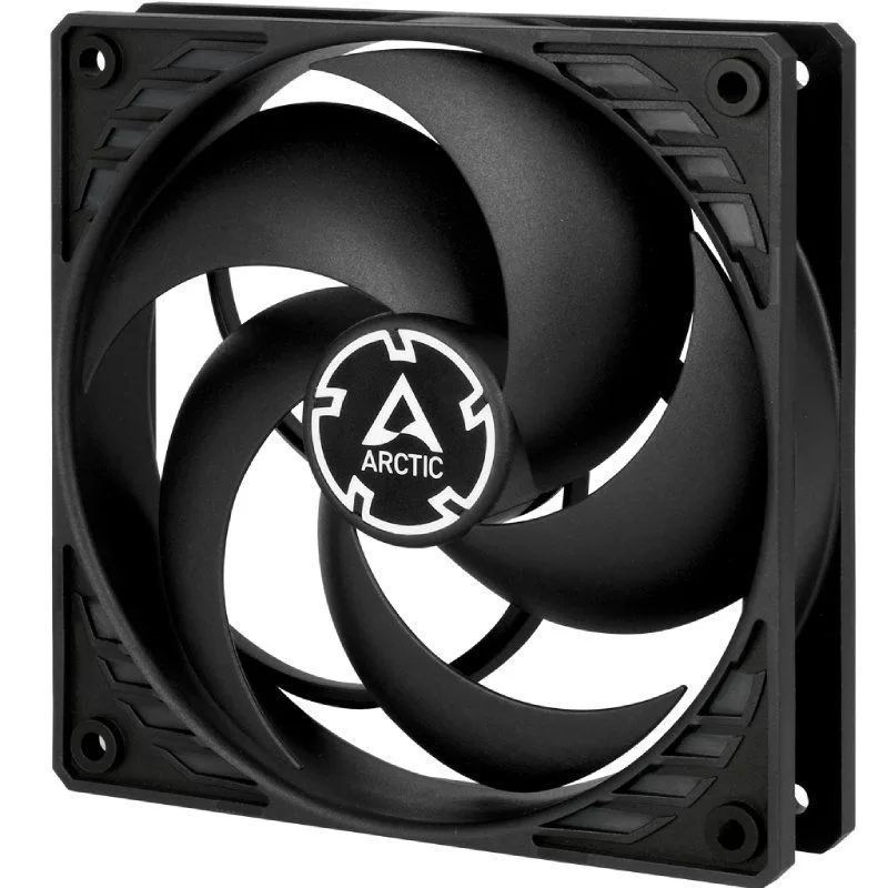 Ventilador 12CM Arctic P12 PRO PST Negro - foto 2