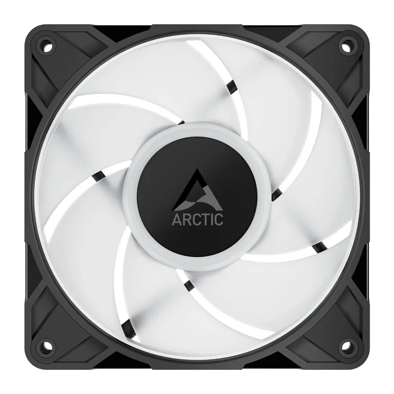 Ventilador 12CM Arctic P12 PRO PWM Negro A-rgb Pack 3 Ventiladores - foto 3