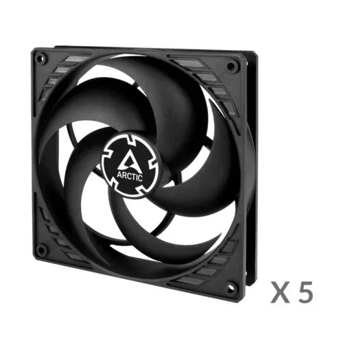 Ventilador 14CM Arctic P14 PRO PST Negro Pack 5 Ventiladores - foto 3