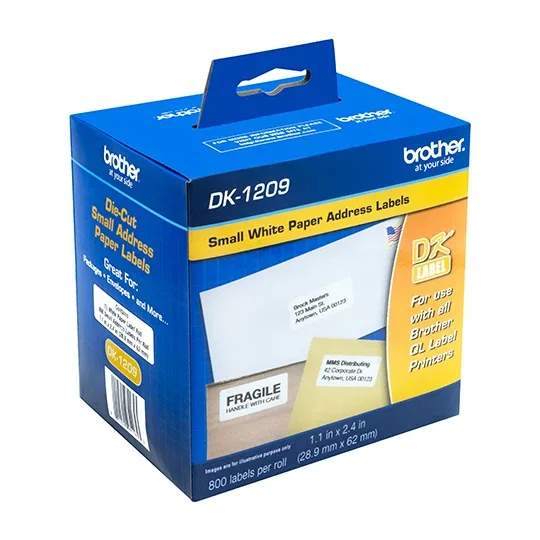 Rollo Etiquetas Brother Dk11209 62x29 - foto 4