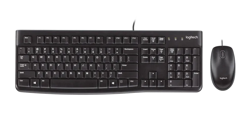 Combo Teclado/raton Logitech Mk120 USB