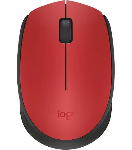 Raton Logitech M185 Inalambrico Negro/rojo - foto 3