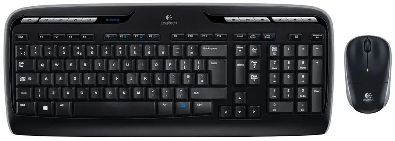 Combo Teclado/raton Logitech Mk330 Inalambrico Negro