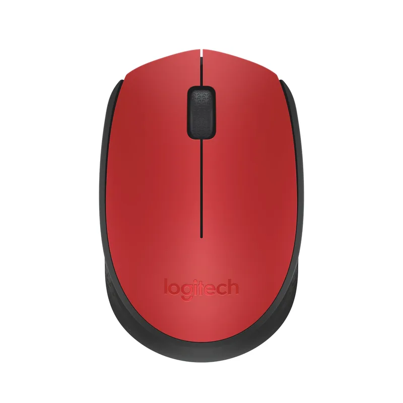 Raton Logitech M171 Inalambrico Rojo/negro