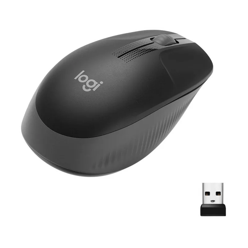 Raton Logitech M190 Inalambrico Gris - foto 2