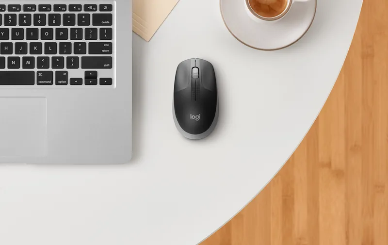 Raton Logitech M190 Inalambrico Gris - foto 4
