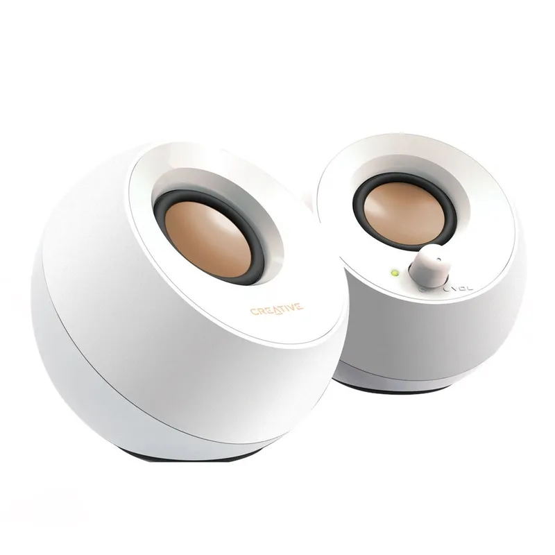 Altavoces Creative Pebble 2.0 USB Blanco