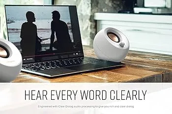 Creative Labs Altavoces Creative Pebble V3 2.0 Usb-c Blanco - foto 3