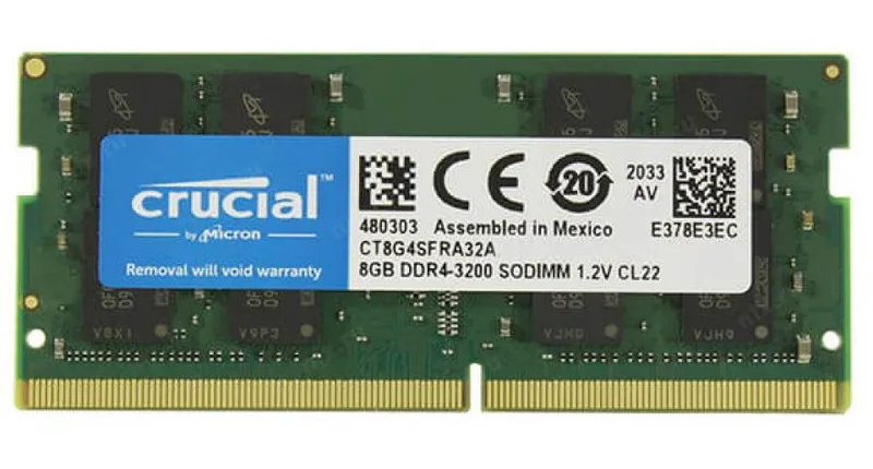 Memoria Crucial So-dimm DDR4 16GB 3200MHZ Cl22 - foto 3