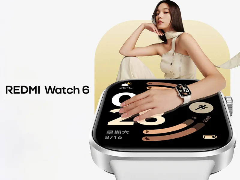 Smartwatch Xiaomi Redmi Watch 6 Active Sunset Orange - foto 3