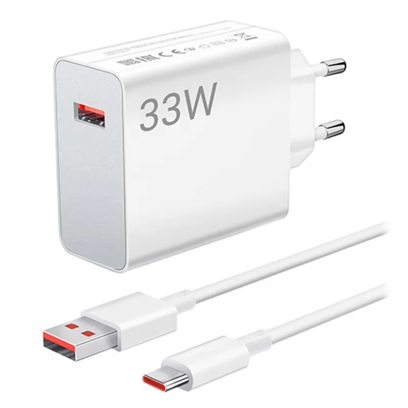 Cargador Xiaomi 33W Charging Combo (type-a) Bhr9956eu