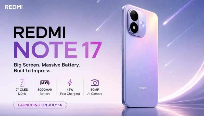 Smartphone Xiaomi Redmi Note 17 6GB RAM 256GB ROM Black - foto 3
