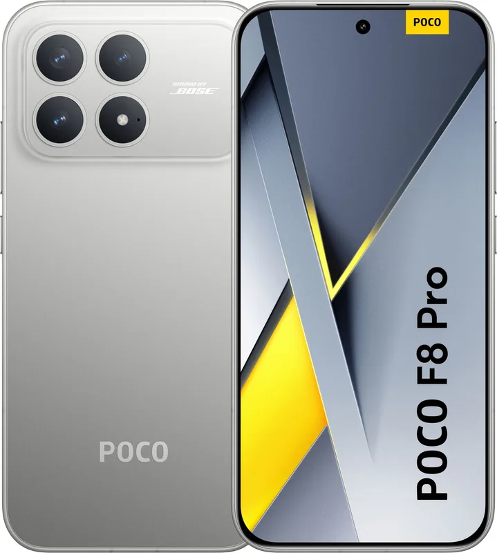 XIAOMI SMARTPHONE POCOPHONE F8 PRO NFC 659 FHD+ 5G 120Hz 12GB/256GB TITANIUM SILVER - foto 2