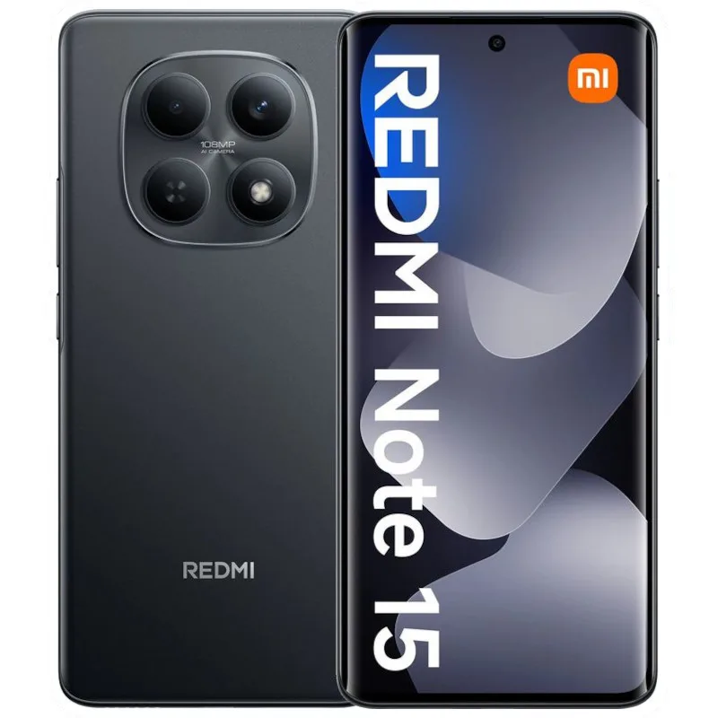 Smartphone Xiaomi Redmi Note 15 PRO 5G 6,83 8GB RAM 512GB ROM Black - foto 2