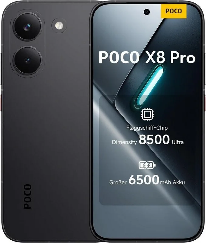 Smartphone Xiaomi Poco X8 PRO 12gb/512gb Black