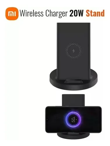 Cargador Inalambrico Xiaomi MI 20W Wireless Charging Stand - foto 3
