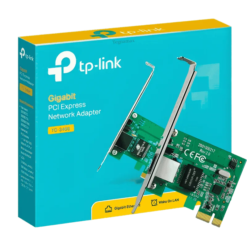 Tarjeta RED Tp-link Tg-3468 PCI-E 10/100/1000 1rj45 Perfil Bajo