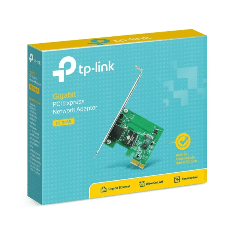 Tarjeta RED Tp-link Tg-3468 PCI-E 10/100/1000 1rj45 Perfil Bajo - foto 4