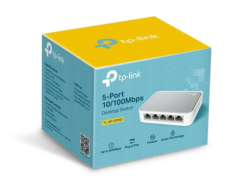 SWITCH TP-LINK SG105S 5 Puertos 10/100/1000MBPS - foto 3
