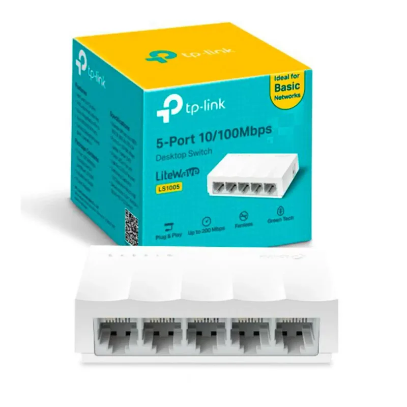 SWITCH TP-LINK LS1005G 5 Puertos 10/100/1000MBPS - foto 2