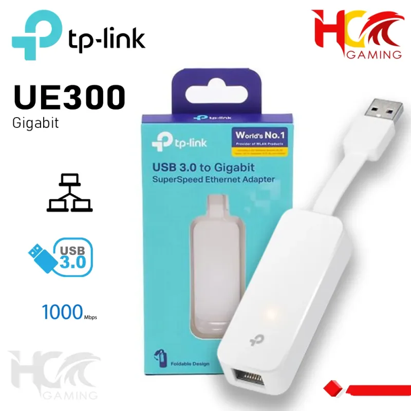 Adaptador RED Tp-link Ue300 Usb3.0/ RJ45 10/100/1000 Mbps - foto 3
