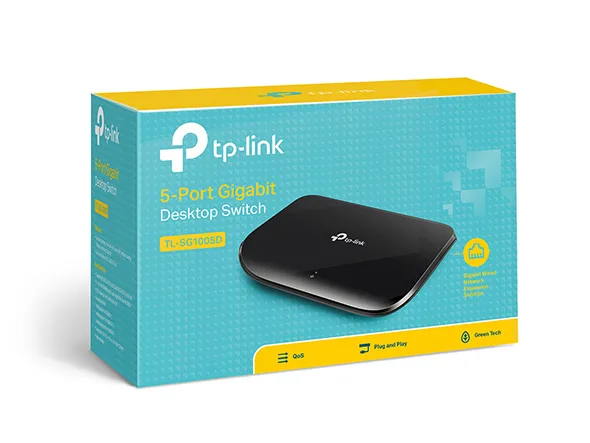 SWITCH TP-LINK TL-SG1005D 5 Puertos 10/100/1000 - foto 2