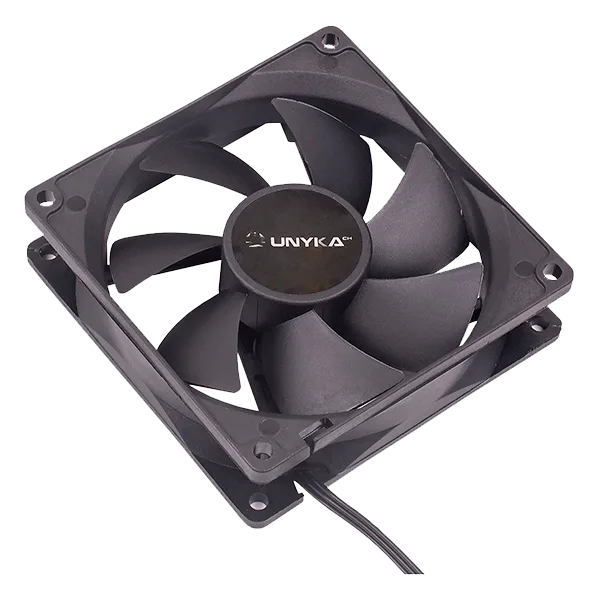 VENTILADOR 9CM UNYKA 2.000RPM NEGRO - foto 3