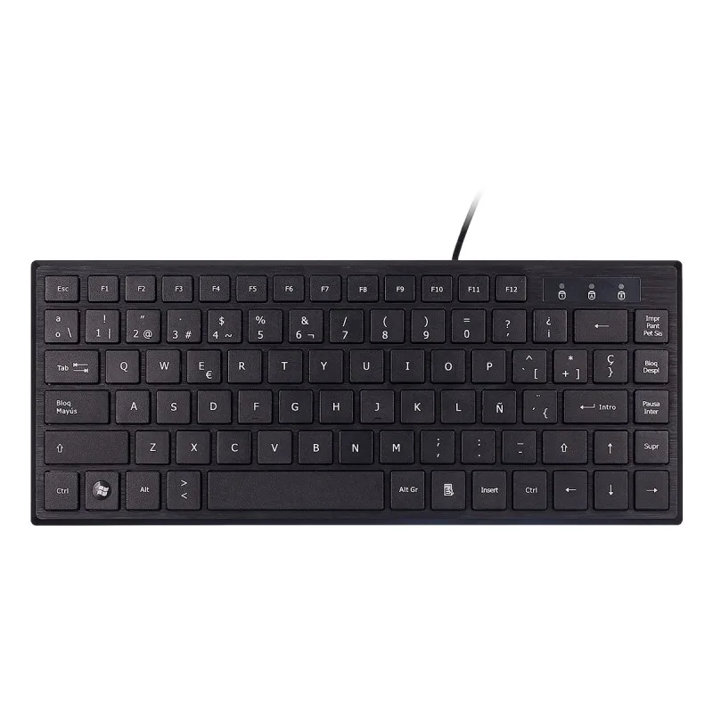 Teclado Unyka Kb302 Mini USB Negro - foto 4
