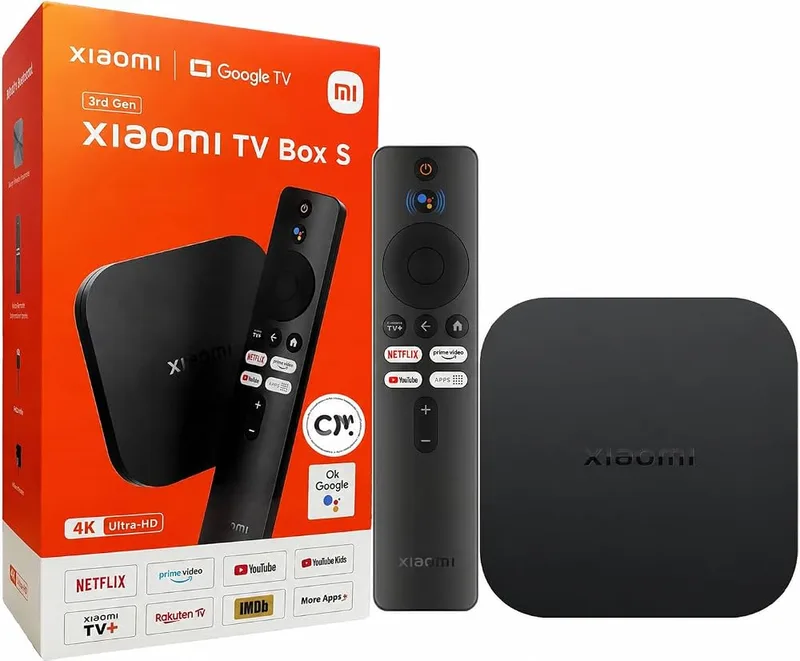 ANDROID TV XIAOMI MI BOX S 3nD GEN 4K - foto 3