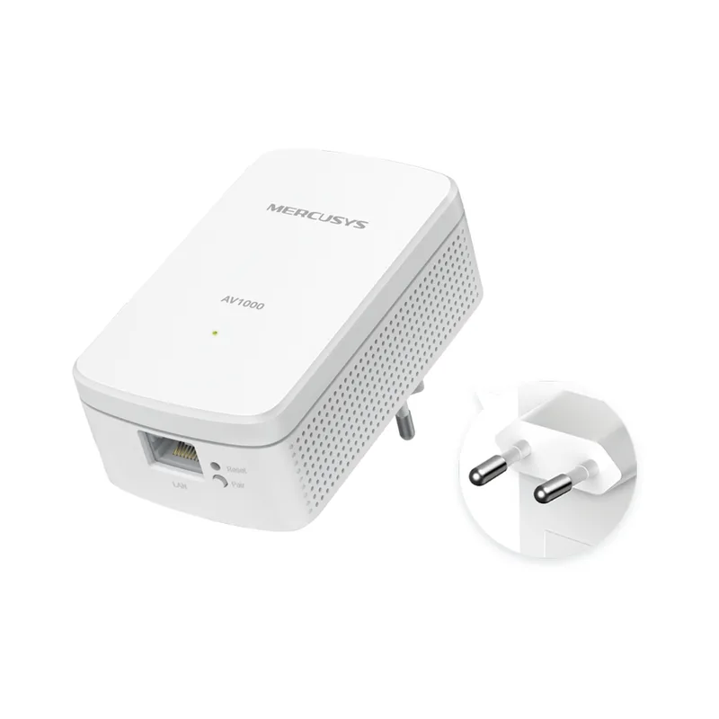 Kit 2 Plc/powerline Mercusys Mp500kit Rj45-1000mbps - foto 3