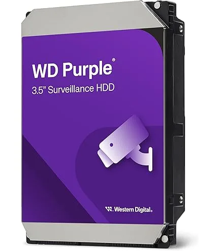 Disco Duro HDD Western Digital 3.5 1TB 5400RPM 64MB SATA3 PURPLE