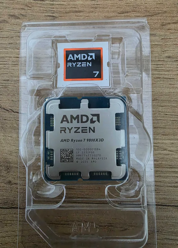 Micro AMD AM5 Ryzen 7 9800x3d 5,20ghz 105MB BOX S/ventilador - foto 4