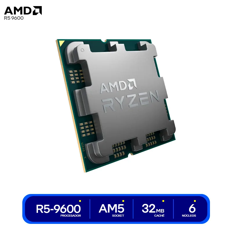 Micro AMD AM5 Ryzen 5 9600 3,80ghz 32MB BOX - foto 4