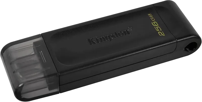 Pendrive Kingston 128GB Usb-c 3.2 Dt70 Negro - foto 3