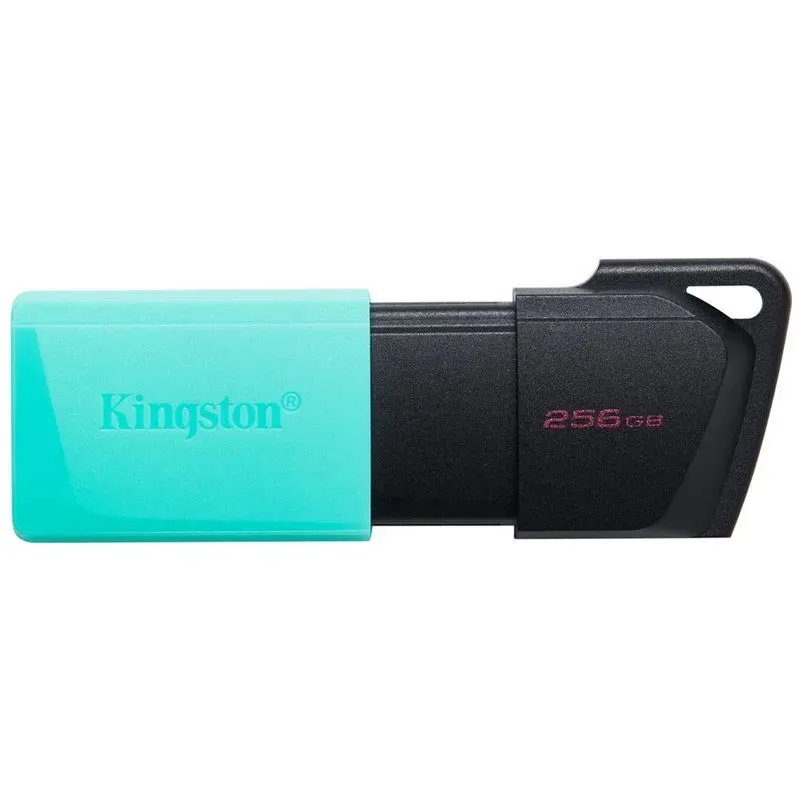 Pendrive Kingston 128GB Usb3.2 Exodia S Negro/turquesa