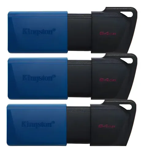 Pendrive Kingston 128GB Usb3.2 Exodia Gen2 Negro/azul - foto 3