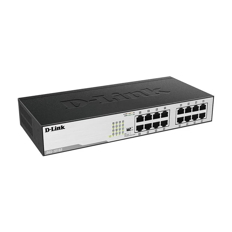 SWITCH D-LINK DGS-1016D 16 Puertos 10/100/1000 - foto 2