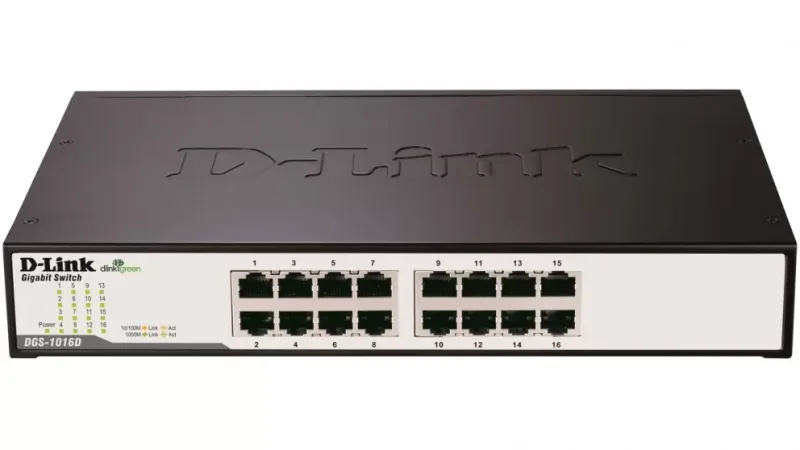 SWITCH D-LINK DGS-1016D 16 Puertos 10/100/1000 - foto 3