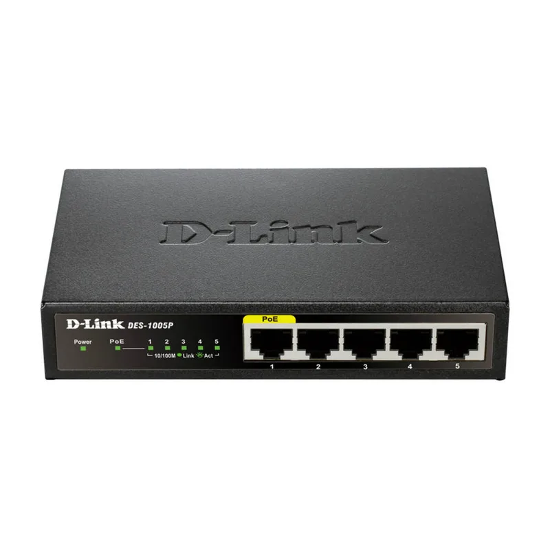 SWITCH D-LINK DGS-1005P 5 Puertos 10/100