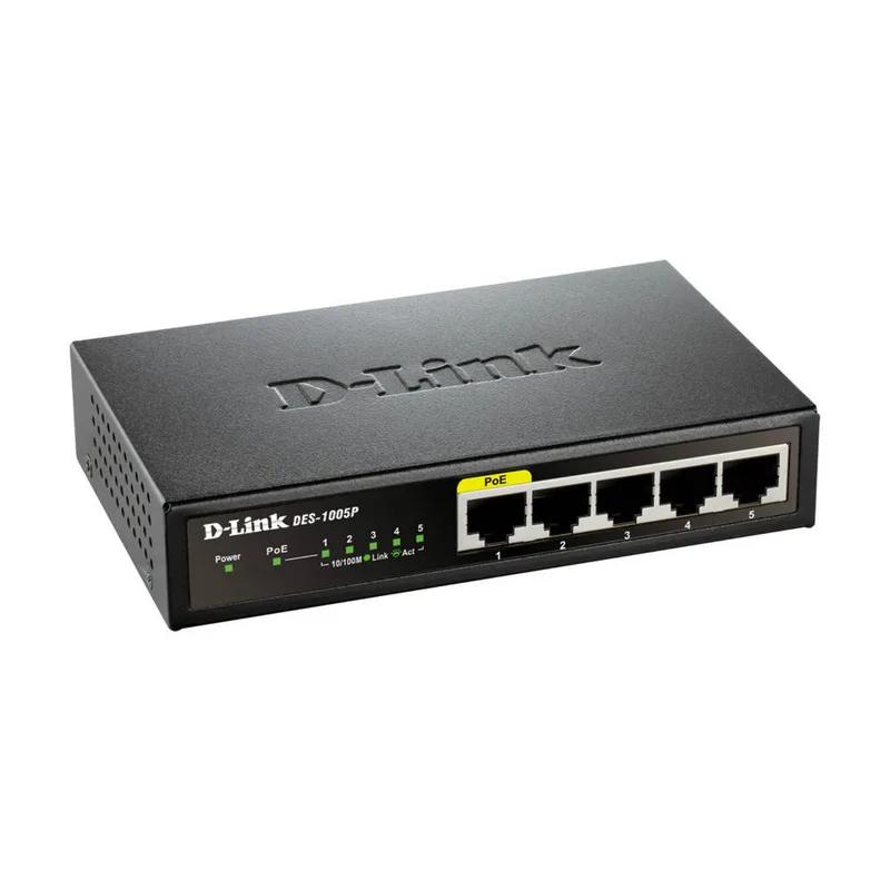 SWITCH D-LINK DGS-1005P 5 Puertos 10/100 - foto 4