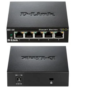 SWITCH D-LINK DGS-105GL 5 Puertos 10/100/1000 - foto 2