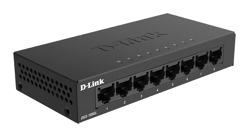 SWITCH D-LINK DGS-108GL 8 Puertos 10/100/1000 - foto 2