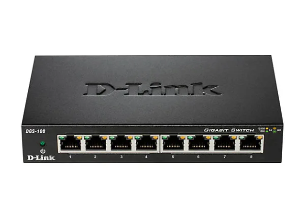SWITCH D-LINK DGS-108GL 8 Puertos 10/100/1000 - foto 4