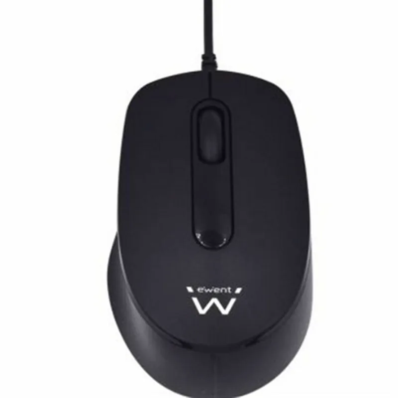 Raton Ewent Ew3159 Oprtico 1000DPI USB Negro Silencioso